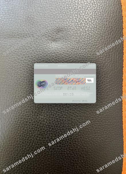 Venezuela Banesco Banco Universal mastercard photolook back